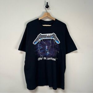 Metallica Ride The Lightning Band T Shirt